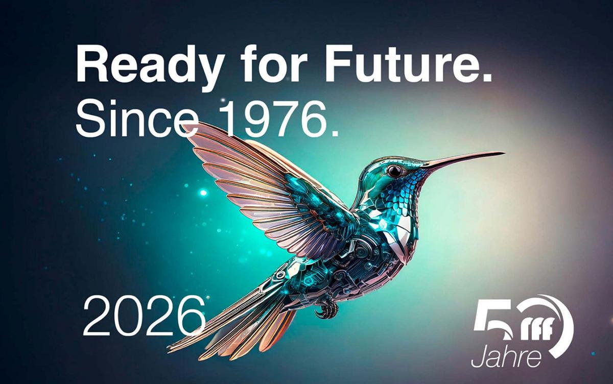 Ready for Future. Since 1976